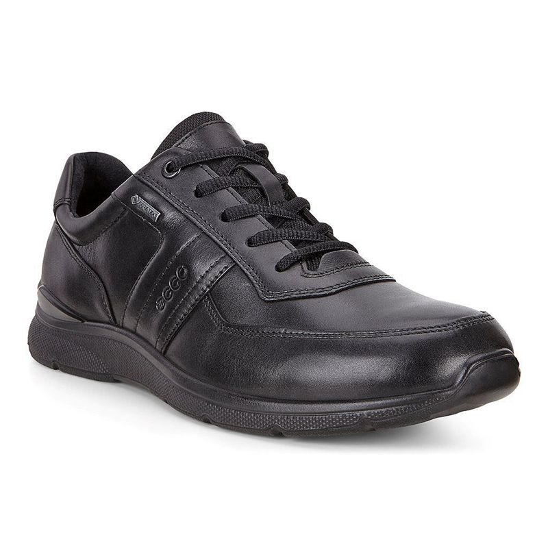 Men Casual Ecco Irving - Casual Shoe Black - India FGXVUE856